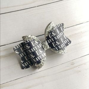 US Navy Hair Bow